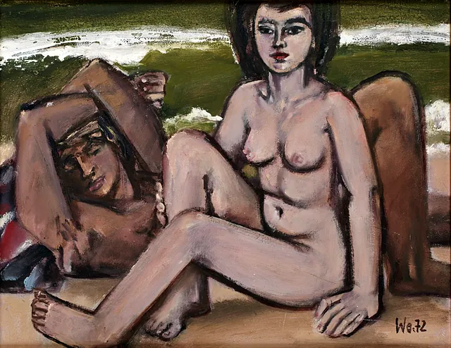 Walter Womacka - Paar II, Öl 1972