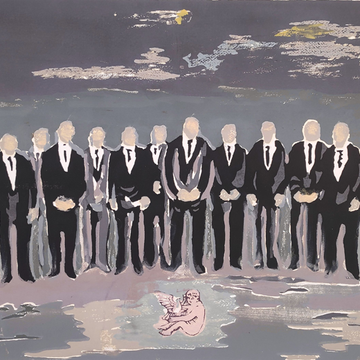 Kopetz, Vera „Die Beratung - Friedenskongress“, 7-Farben, 1985