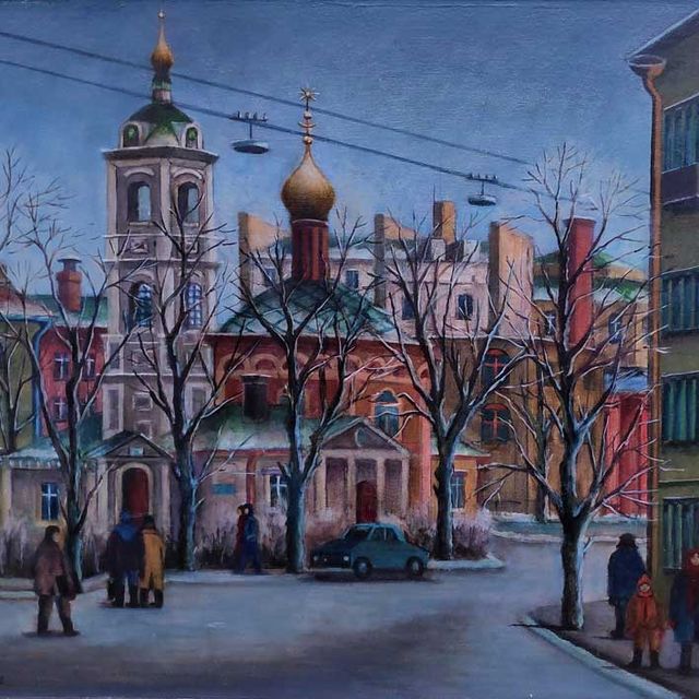 Stephan, Oskar Erich "November", Öl auf Hartfaser, unten links signiert und datiert, 1985, 70x90 cm