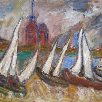 Der Franzburger Künstler Bertram von Schmiterlöw (1925 – 2021) - Landschaft/Porträt/ Stillleben Ausstellung vom 11.6.-23.7.2022