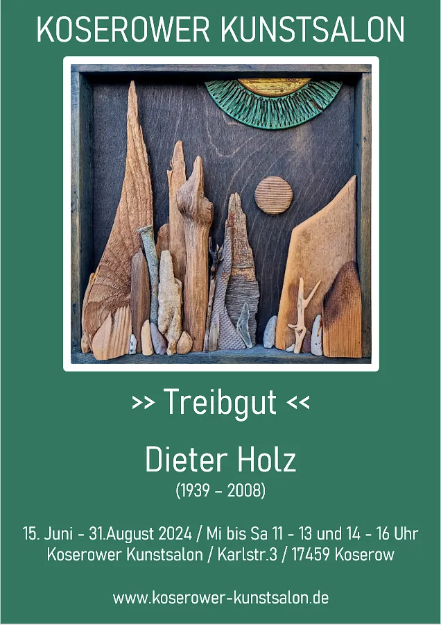 „TREIBGUT“ - MATERIALCOLLAGEN VON DIETER HOLZ (1939-2008)